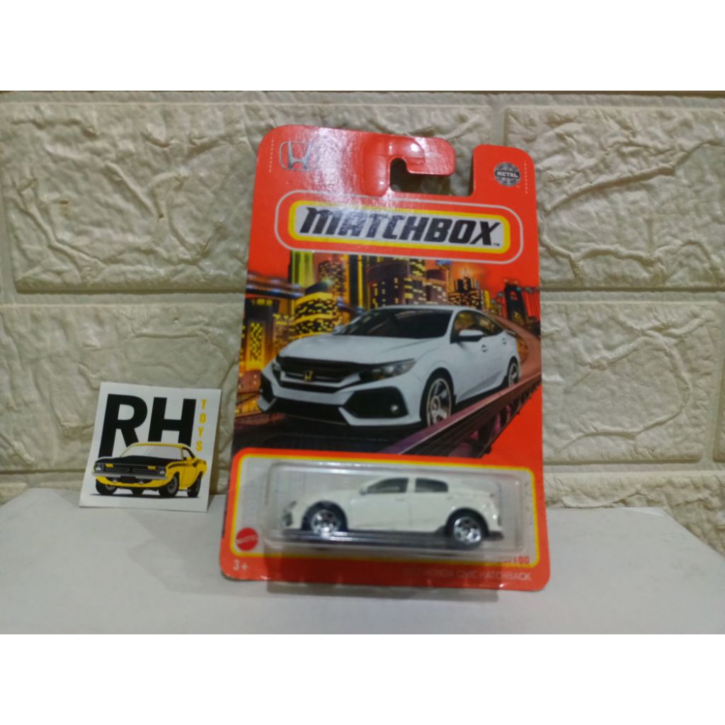 Matchbox 2017 Honda Civic Hatchback diecast