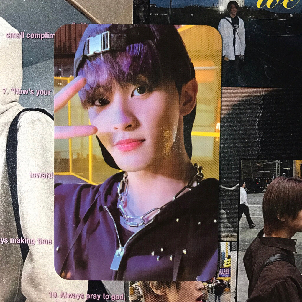 PHOTOCARD OFFICIAL MARK MD PHOTOPACK STICKER STICKER NCT127