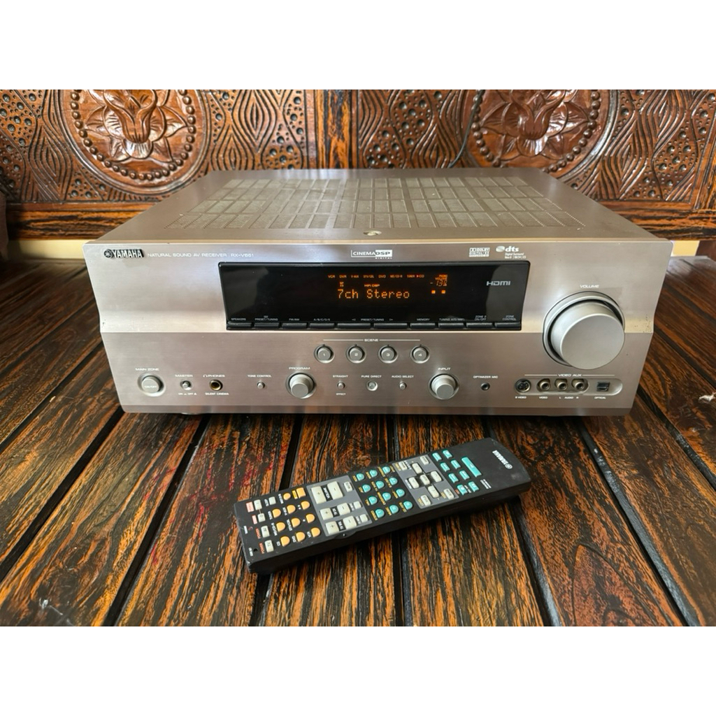 Amplifier home theater Yamaha RX-V661 7.1 channel