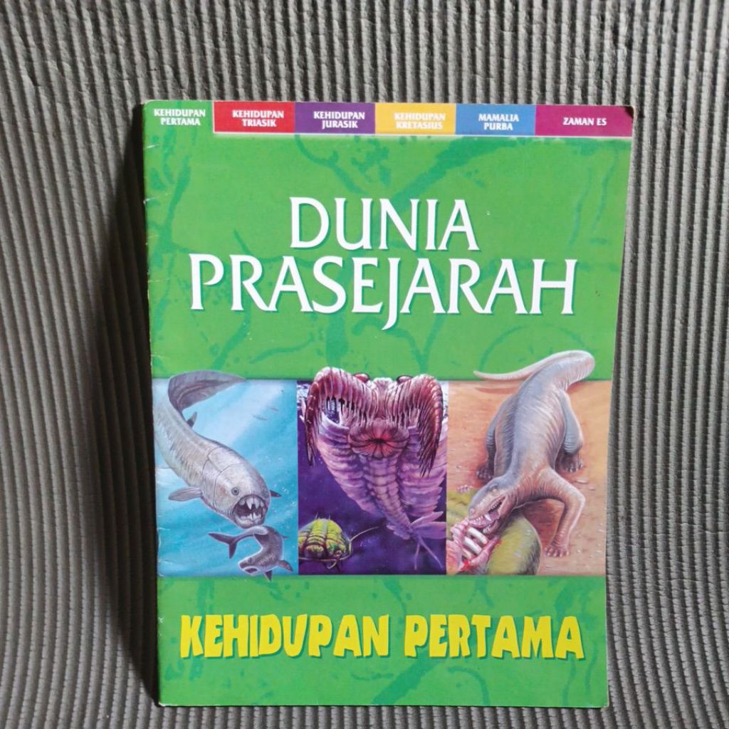 Buku Anak Dunia Prasejarah Kehidupan Pertama
