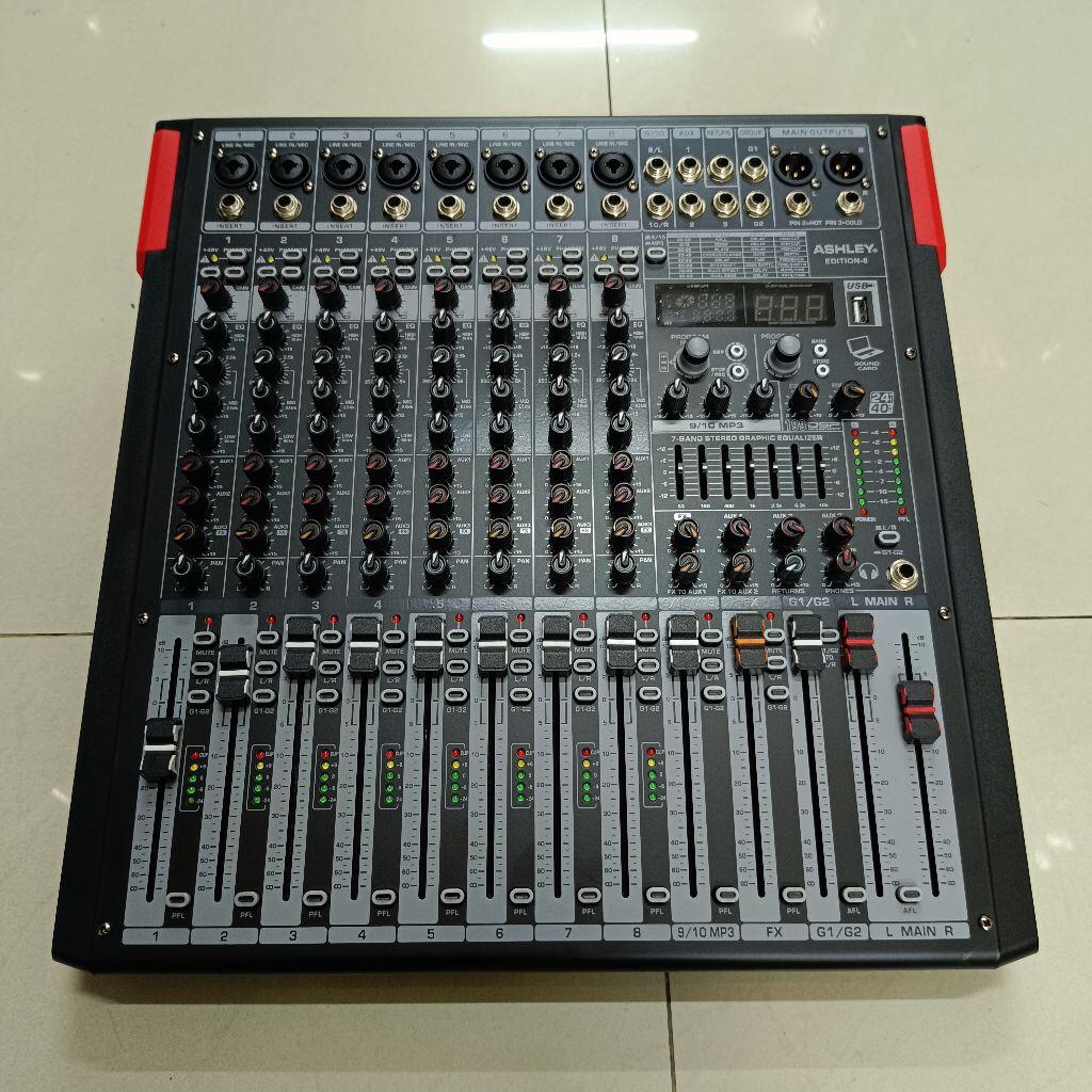 Mixer 8 Channel Ashley Edition 8 Original Ashley Edition 8 Mixer 8 channel New Model Ashley Edition 
