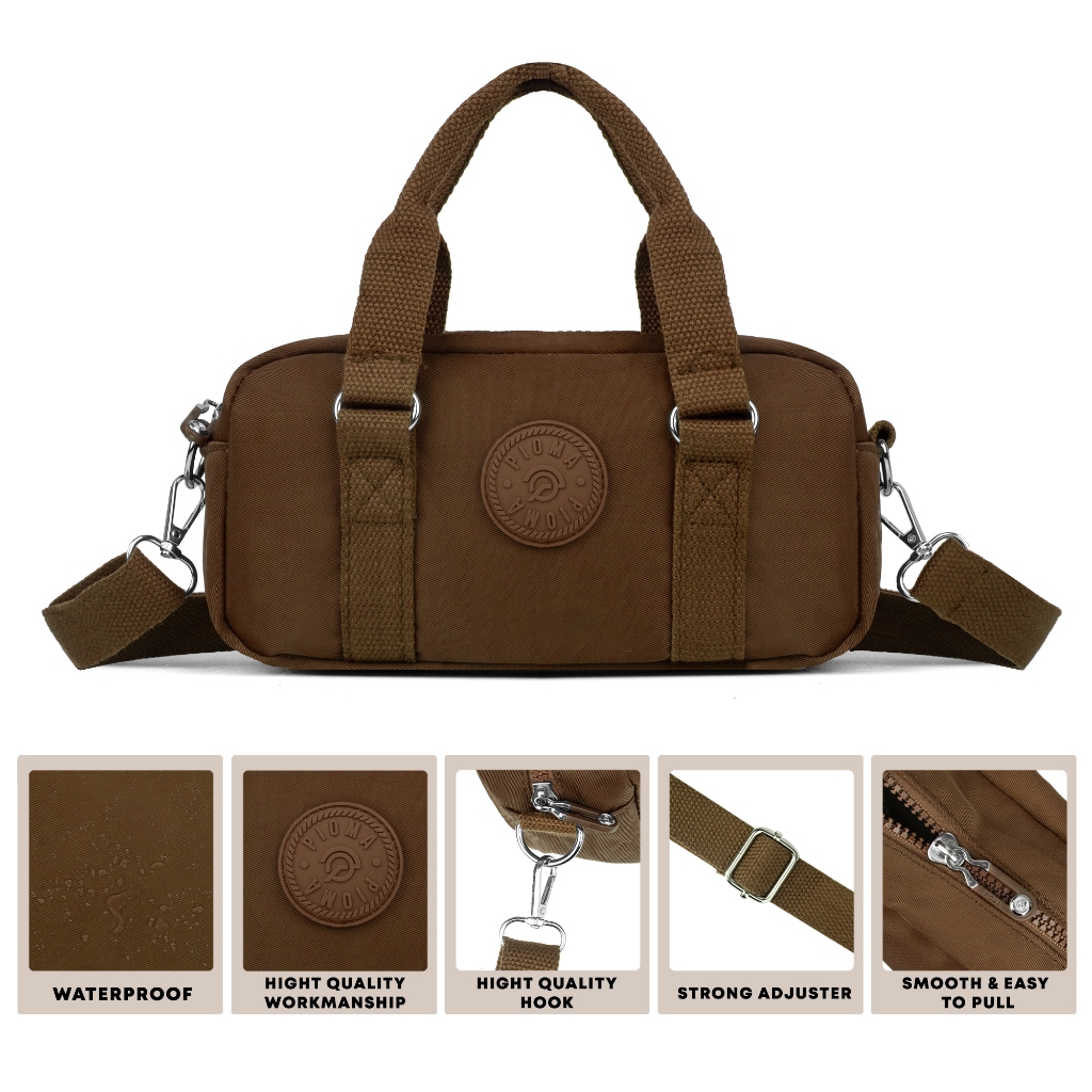 OMIPABAGS Pioma Go Tas Handbag Selempang Wanita Nylon Waterproof