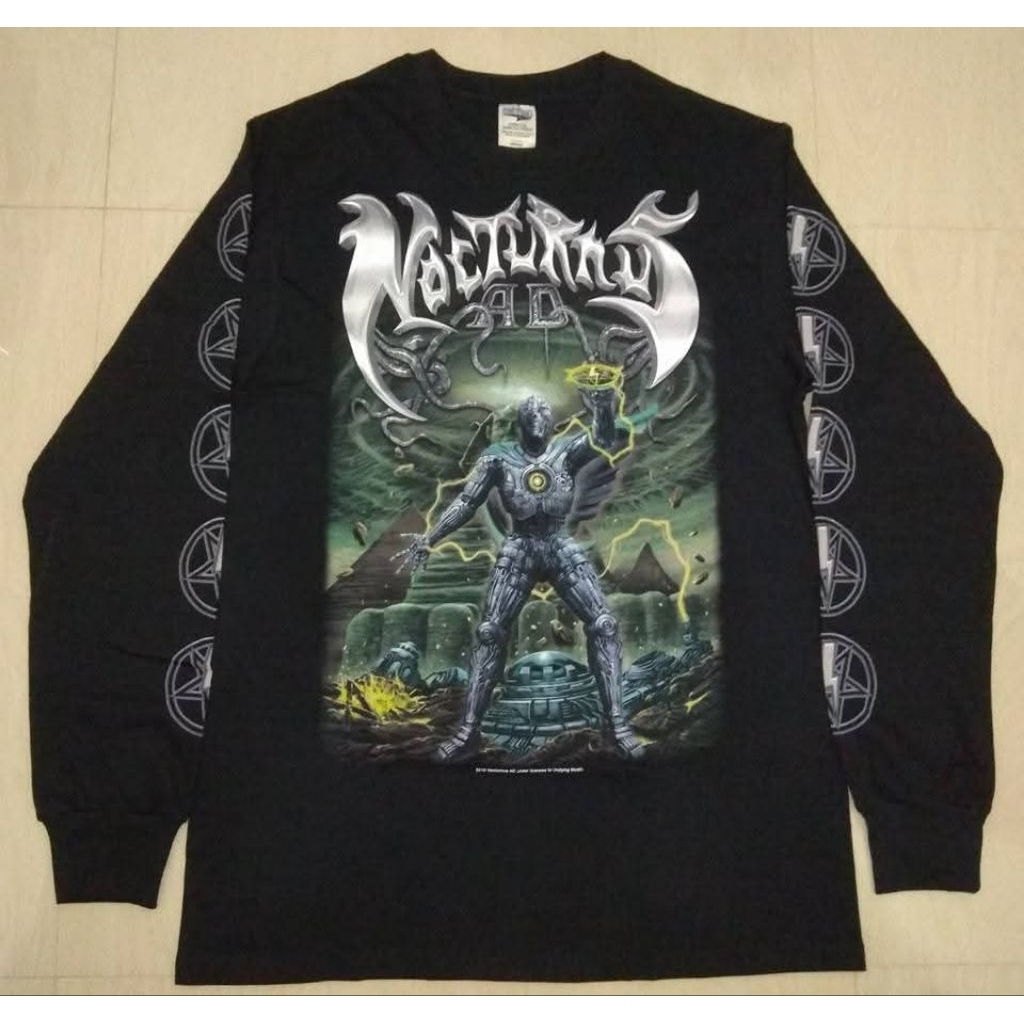 Kaos Lengan Panjang Nocturnus AD - Destroying the Manger