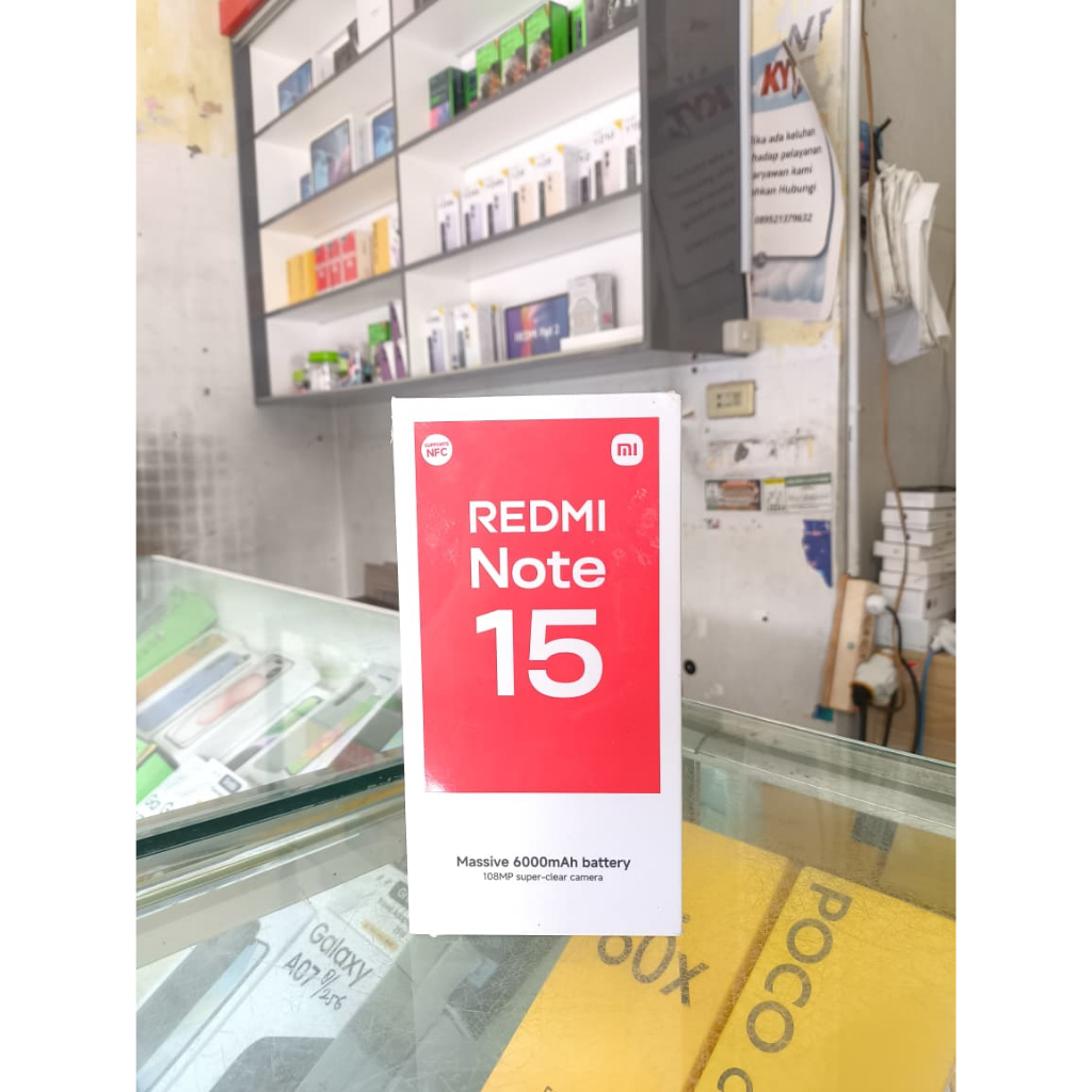 redmi note 15 6/128 garansi resmi