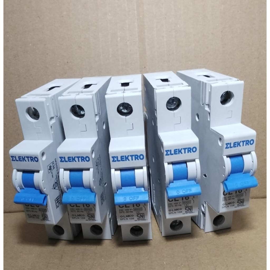 MCB PLN elektro modifikasi 2a 4a 6a 10 - 50a yg