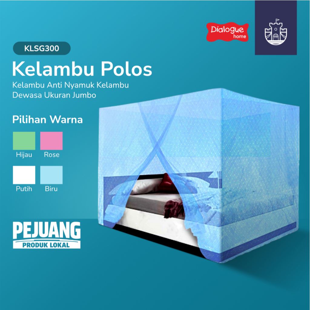 Kelambu Polos Kelambu Anti Nyamuk Kelambu Dewasa Ukuran Jumbo