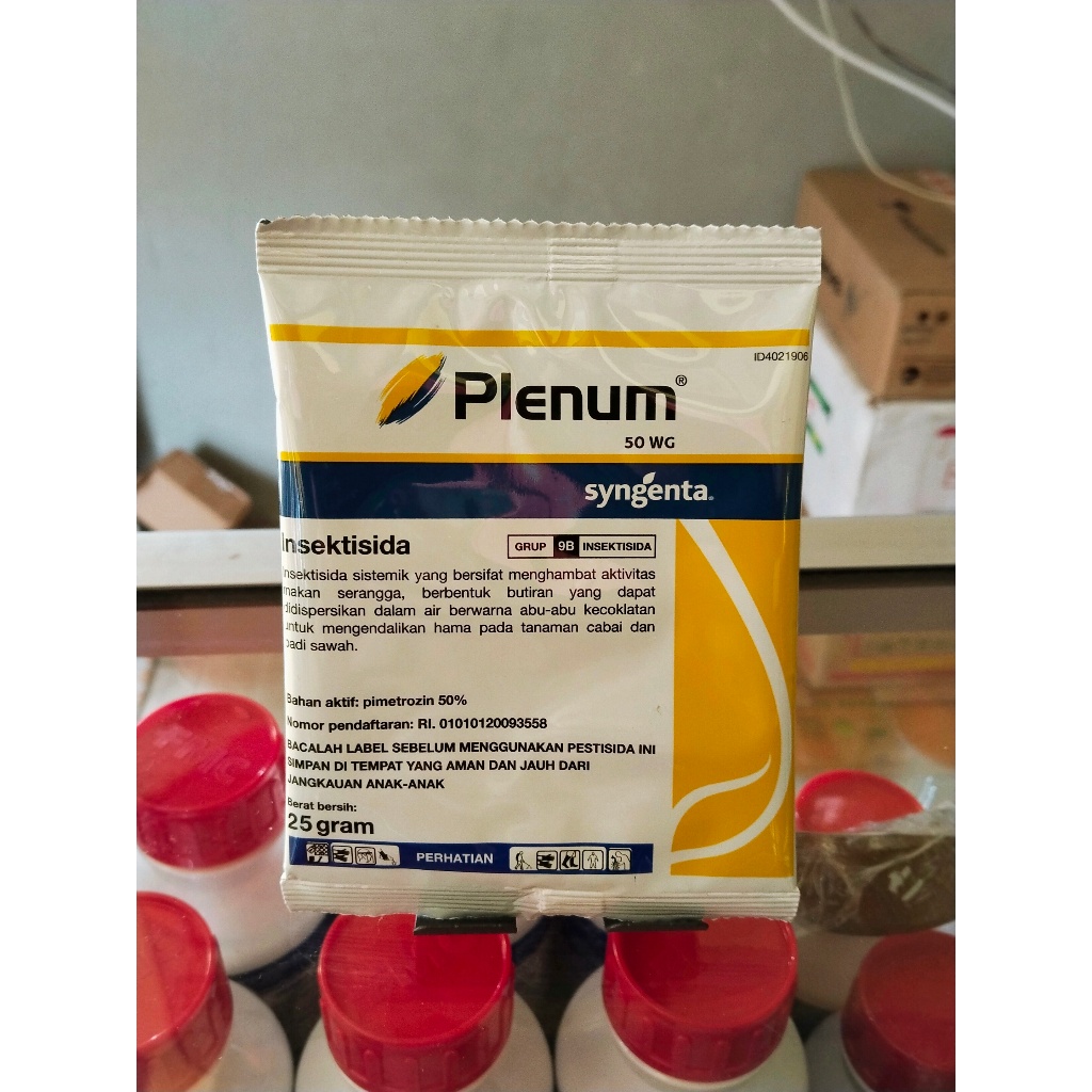 Insektisida Plenum 50 WG (25 gram) - insektisida sistemik dari Syngenta berbentuk butiran coklat unt
