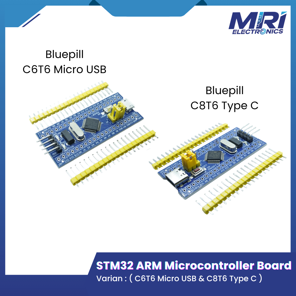BluePill+ BluePill Plus STM32F103C8T6 STM32F103C6T6 Papan Sistem Microcontroller Core Board STM32 AR