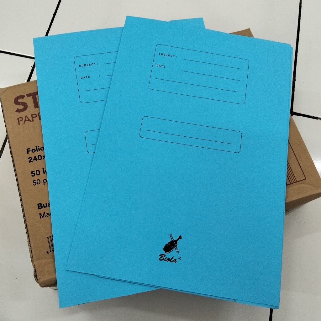Map Kertas Biola 5002 / Stopmap Biola ( 1 pak / 50 pcs)