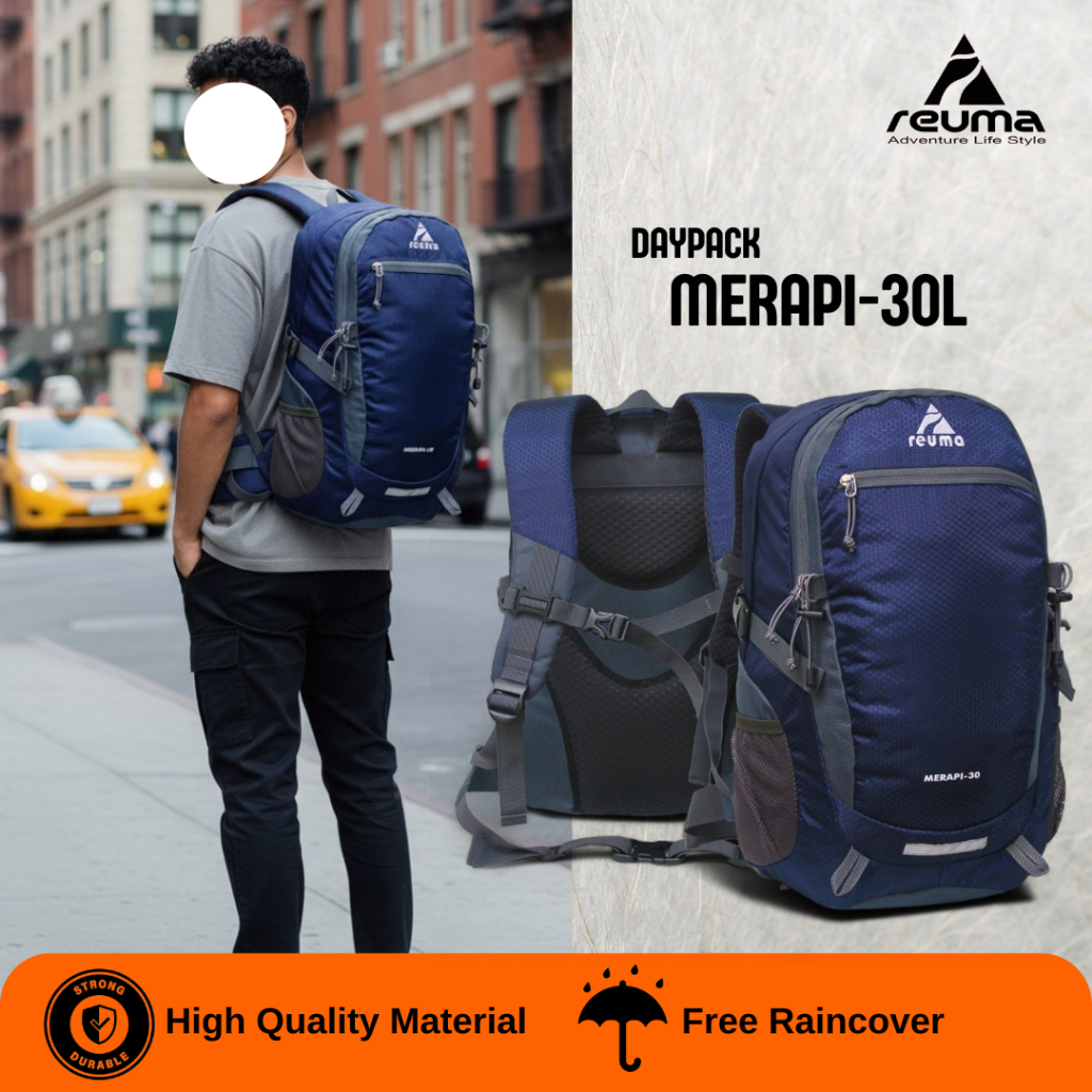 Reuma Tas Ransel 30 liter Merapi-30 / Daypack / Backpack / Tas gunung