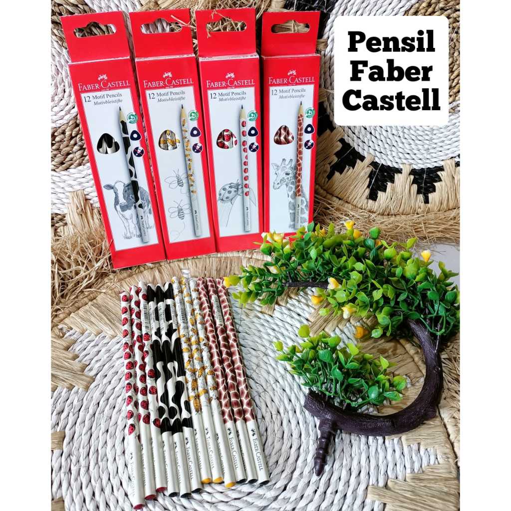 PENSIL FABER CASTELL|FABER CASTELL PENSIL MOTIF