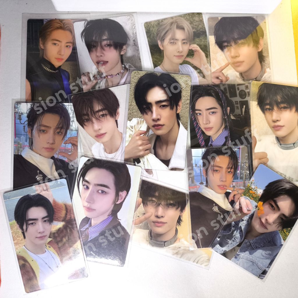 Photocard Sunghoon Enhypen Official HD DU, RU, DB, Manifesto