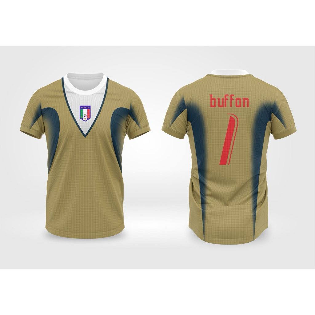 Jersey Baju Kiper GK Italia 2026 fullprint