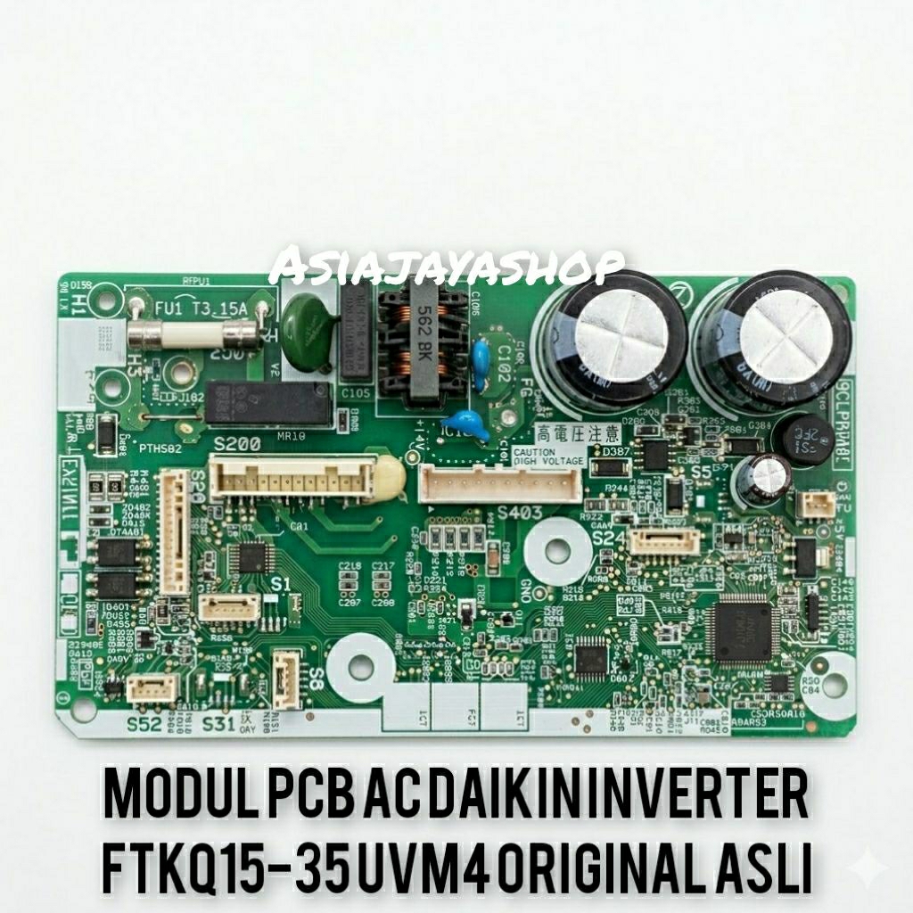 Modul PCB AC Daikin Inverter FTKQ15-35UVM4 Original