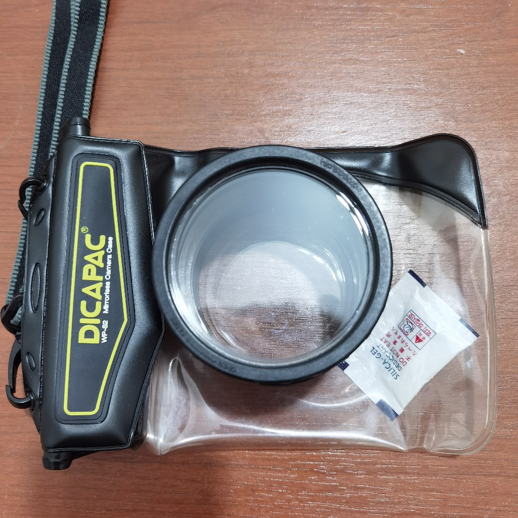 DiCAPac WP-S2 Waterproof Case for Mirrorless Camera, underwater, smimming,snorkeling bekas second