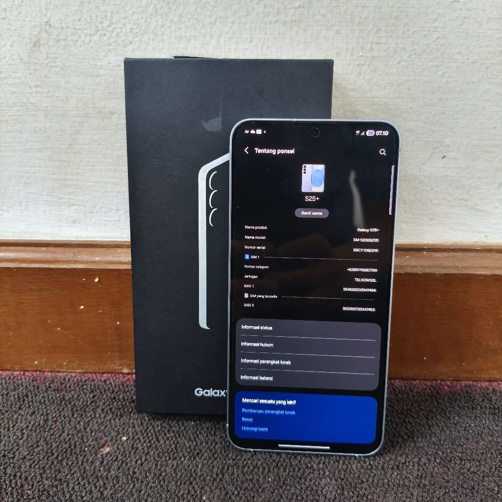 Samsung Galaxy S25 Plus 12/512GB Second Icy Blue