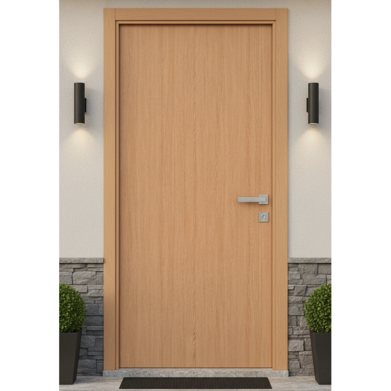 Pintu Minimalis Modern Lapis HPL Custom Ukuran dan Motif Cocok untuk Pintu Kamar Rumah Kantor