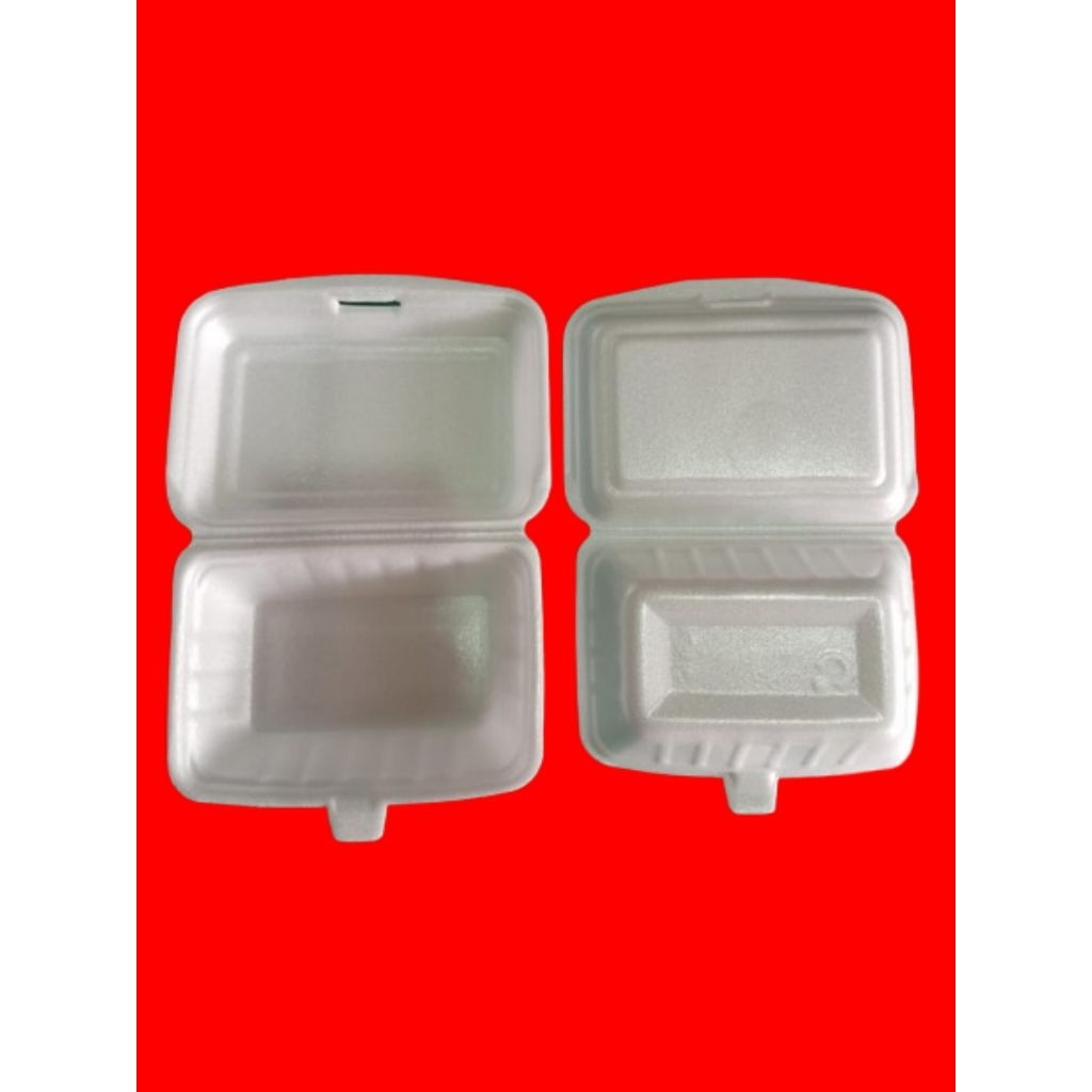 Sterofoam Bubur GPS Merah 1 ball isi 100 - Instan Delivery