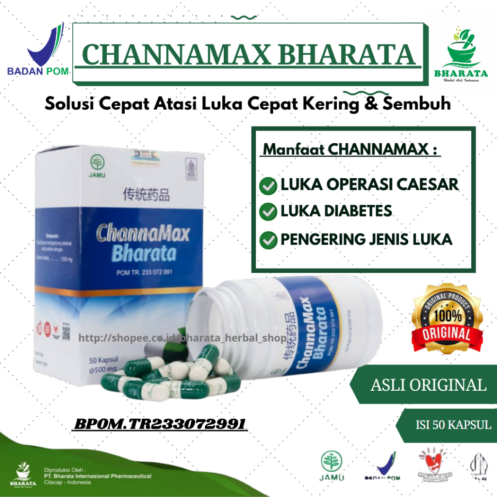 Obat Luka Pasca Operasi - Obat Pengering Luka - Obat Luka Cina Pasca Operasi - Channamax Bharata
