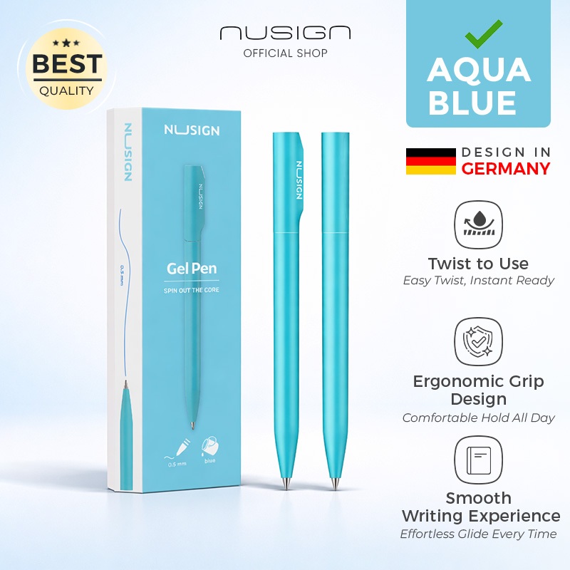 Nusign Gel Pen 0.5mm/ Pulpen Gel ENS552