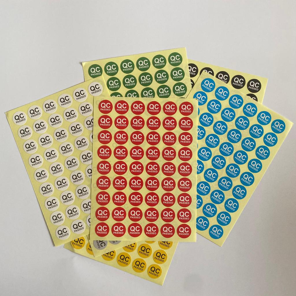 Stiker QC Passed 1.5 cm