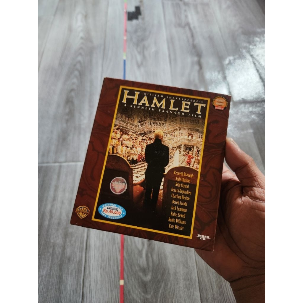 Kaset Vcd Hamlet (1996) Original