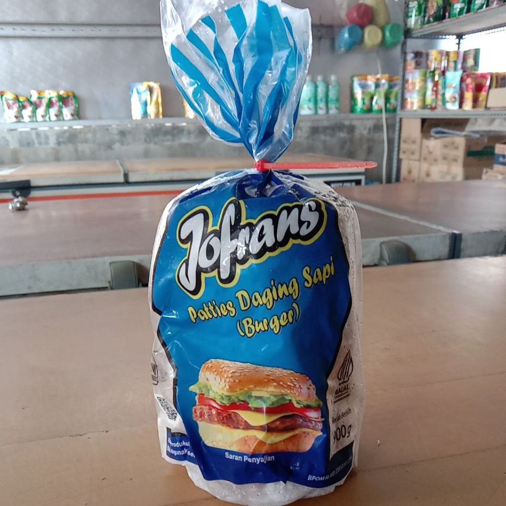 Jofrans Patties Daging sapi ( Burger )