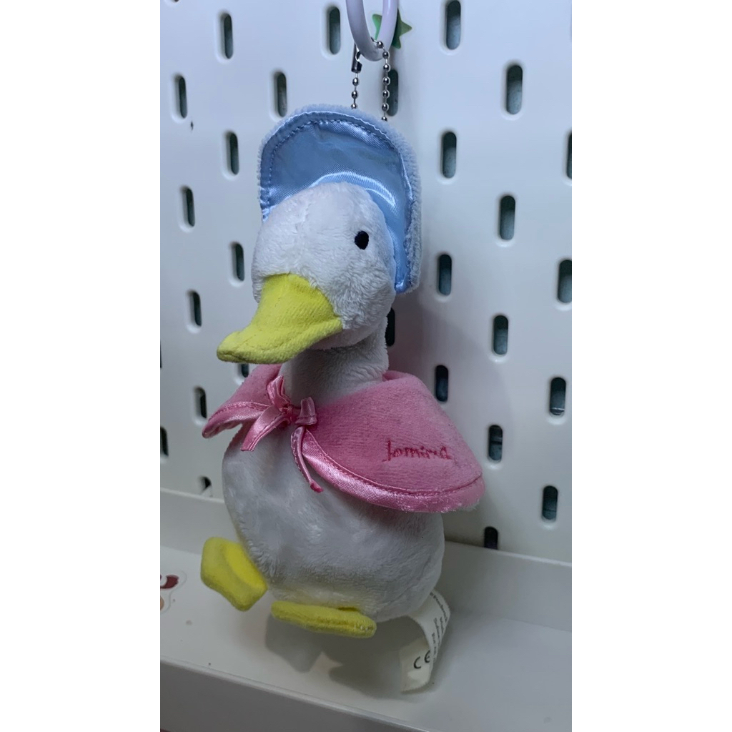 keychain Jemima Puddle Duck Silky Beanbag