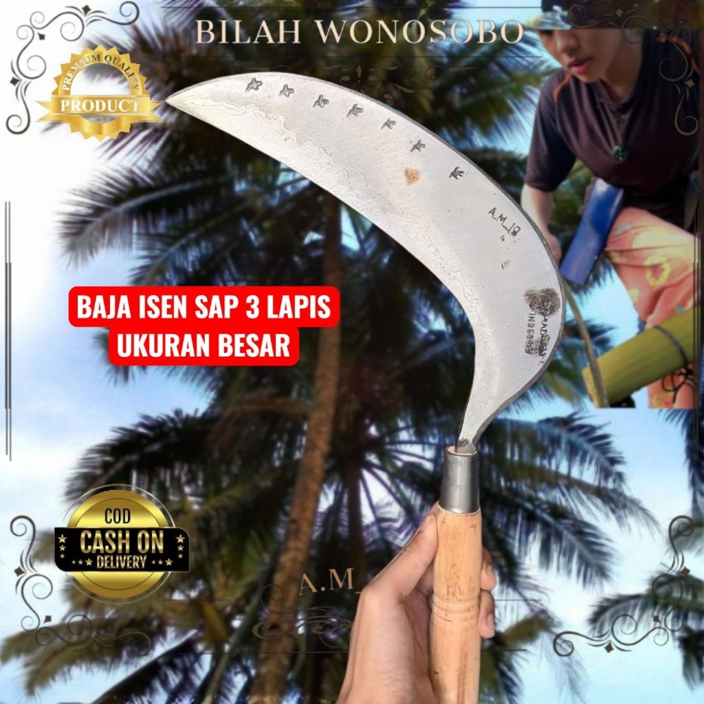 Arit Deres Jumbo Ujung Lancip Baja Selap 3 Super Asah AM19 Wonosobo