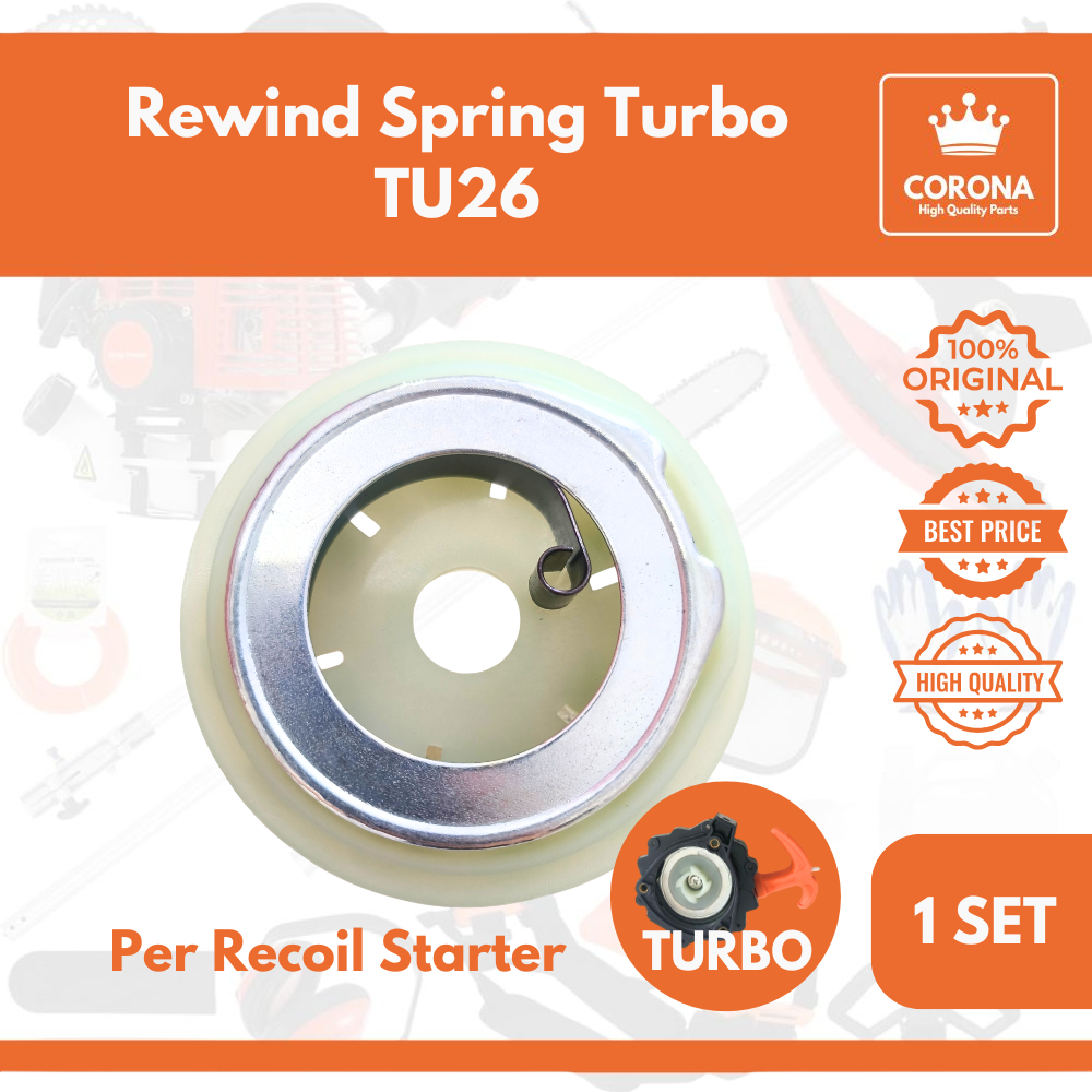 Per Recoil Starter TU26 Bintang Turbo Rewind Spring Assy Tarikan Engkol Mesin Sprayer Semprot Hama 2