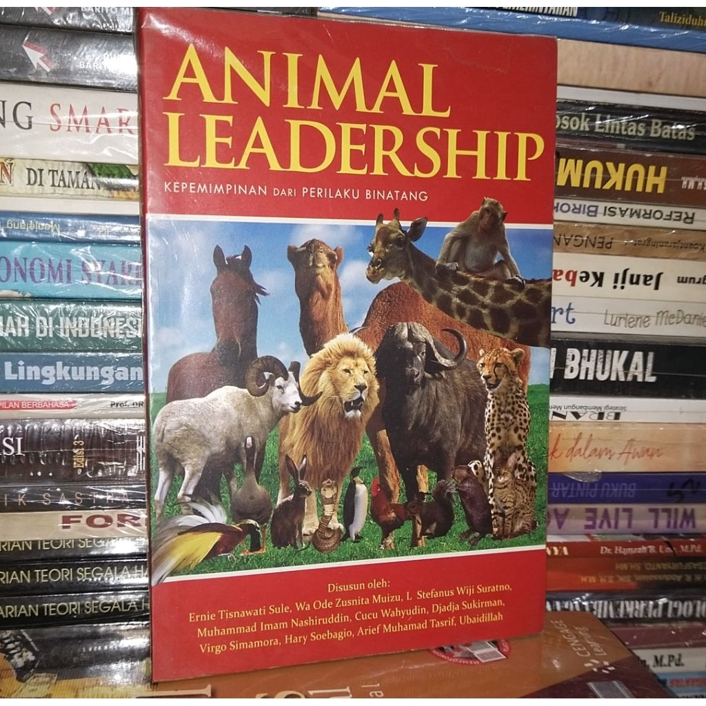 animal leadership kepemimpinan dari perilaku binatang buku original