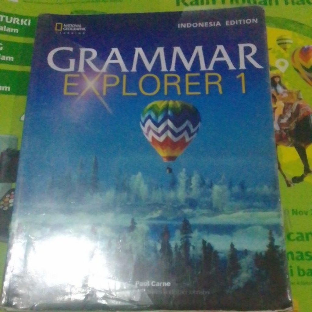 grammar explorer 1 Indonesia edition ORIGINAL original bebas coretan pen