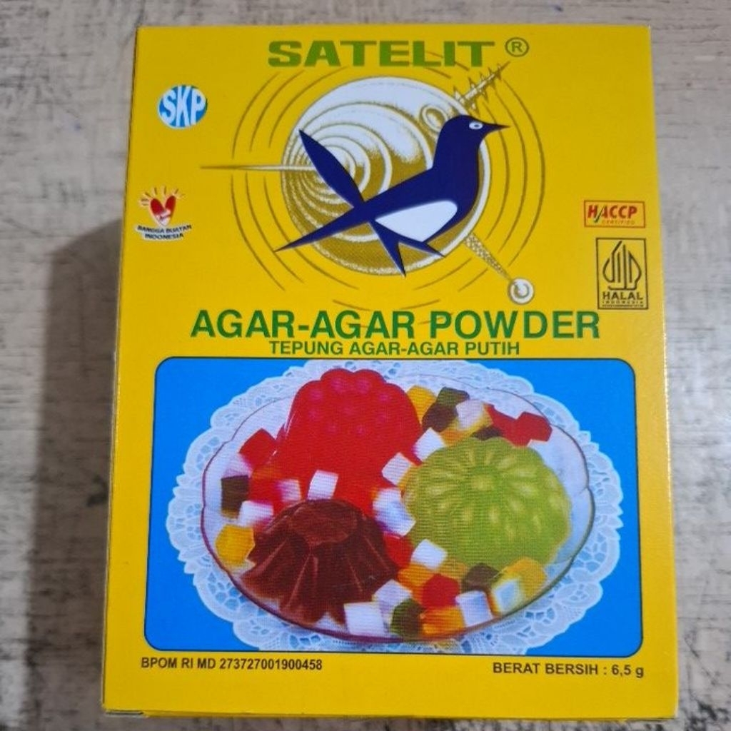 agar agar satelit sriti