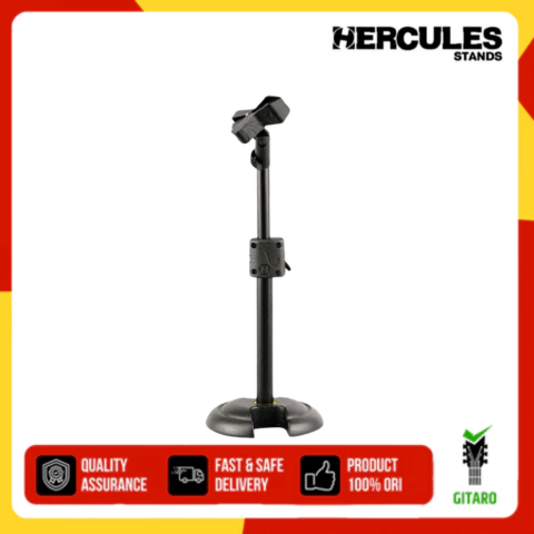 Stand Microphone Hercules MS100B Base Mic Stand Hercules MS 100B Stand Mic