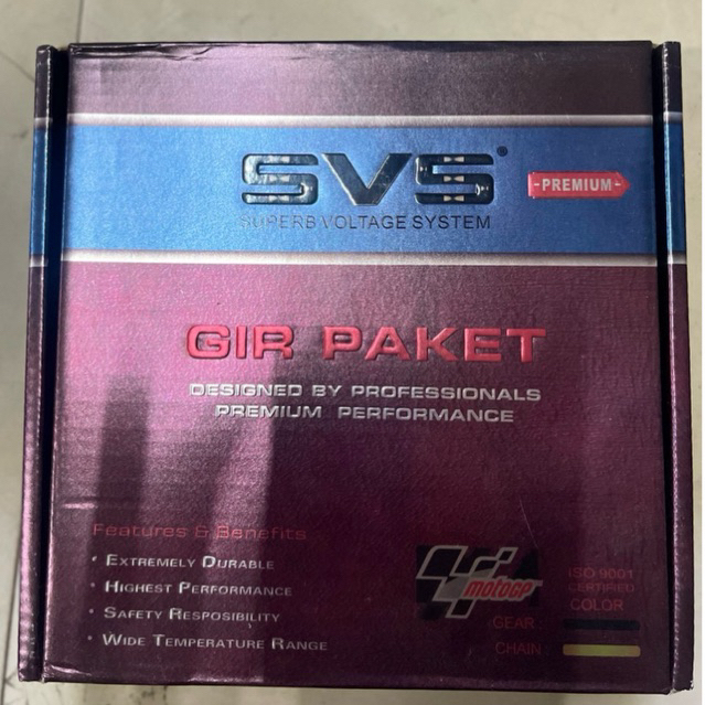 Gear Gir set paket Supra GTR 150 Supra 44T / Supra 45T/ Supra 40T SVS