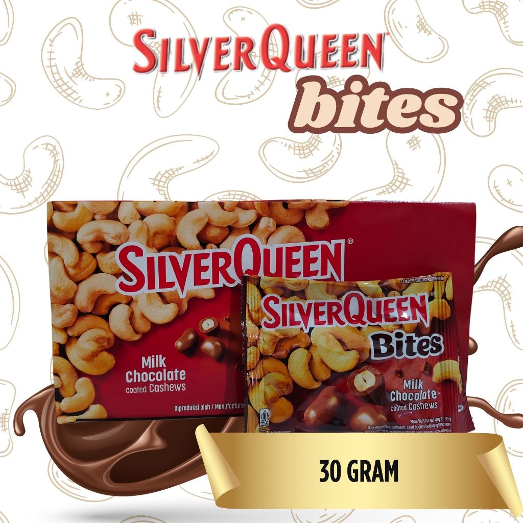 Silverqueen Bites 30gr