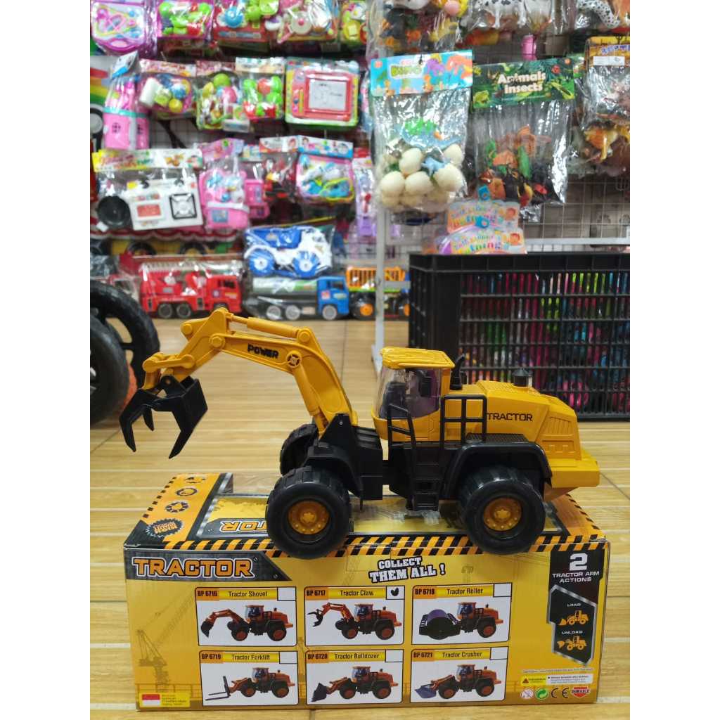 mainan anak tractor claw bp6717