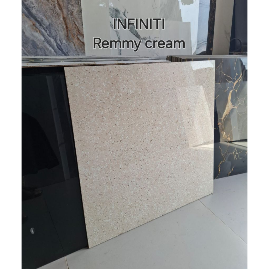 infiniti Granite Remmy cream 60x60 glosy