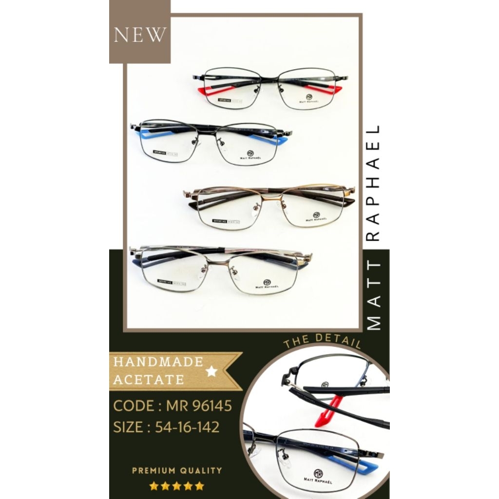 kacamata matt Raphael original 96145 5416142