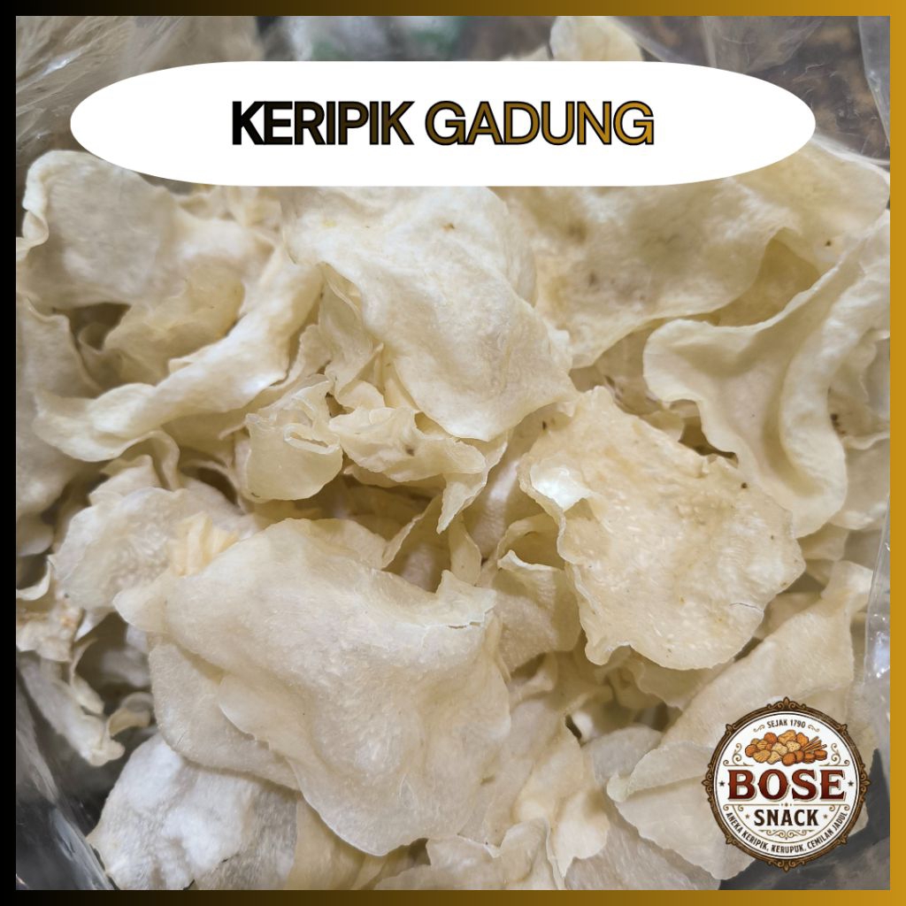 KERIPIK GADUNG MENTAH SIAP GORENG 1 kg