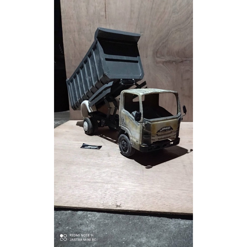 rc truk miniatur dump truk skala 14