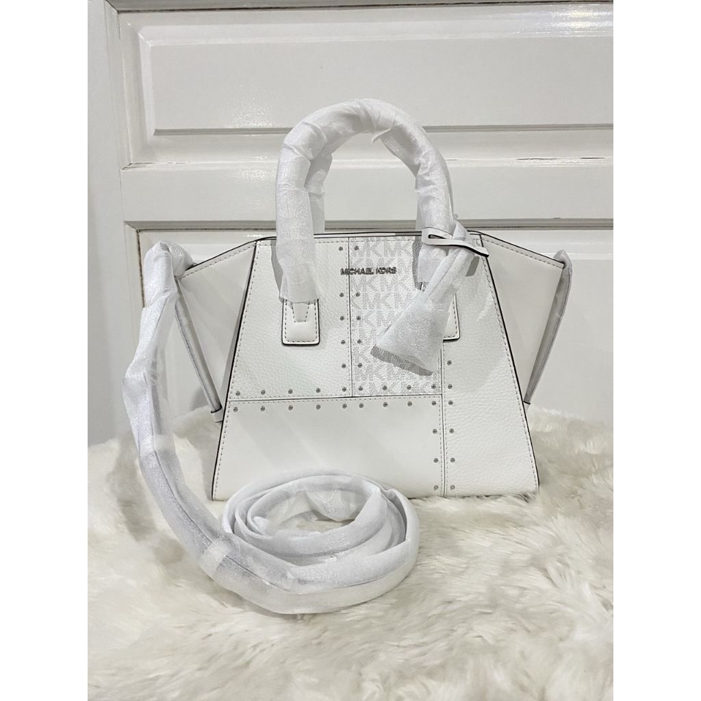 Tas Wanita Avril Small Satchel Optic White