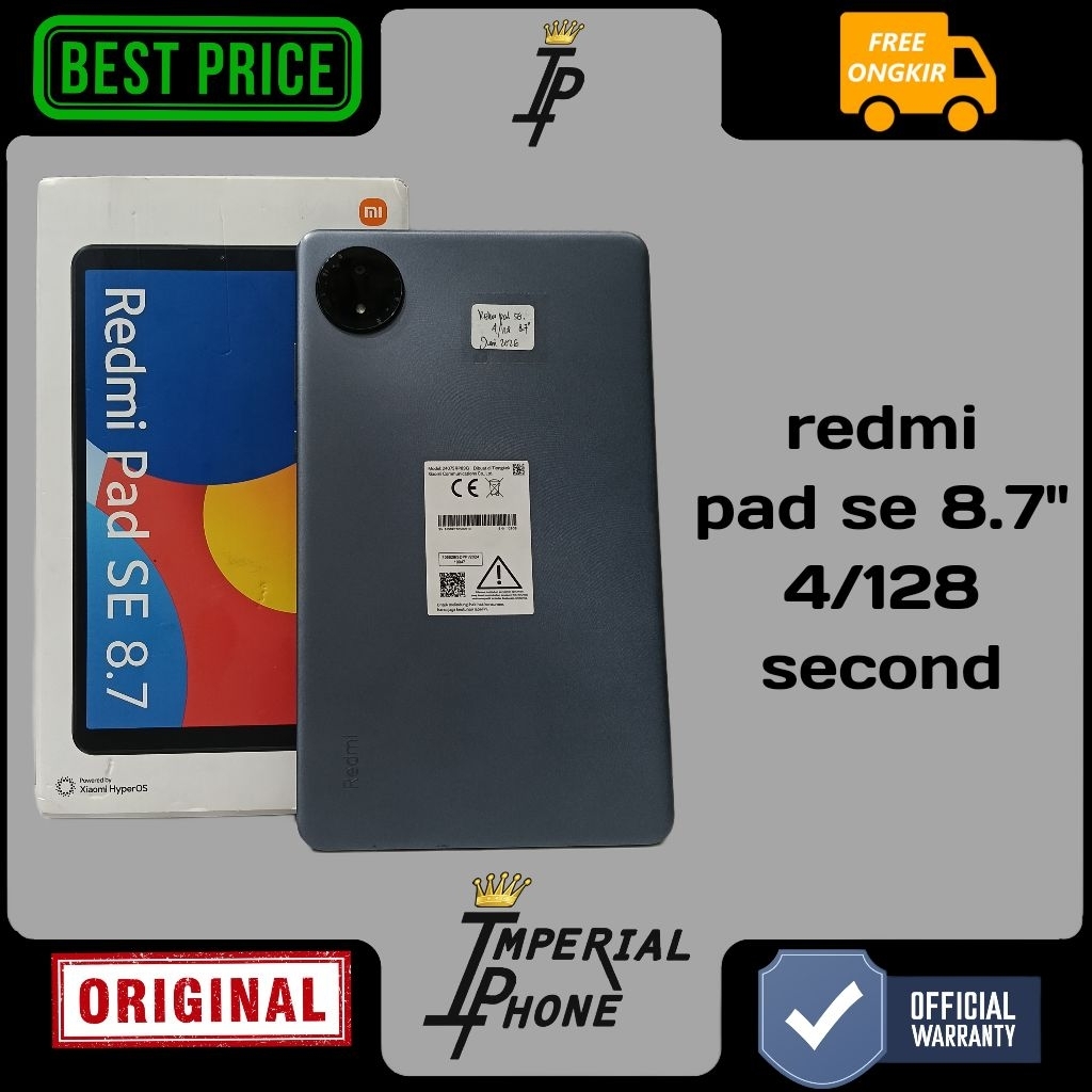 redmi pad se 8.7" 4/128 second