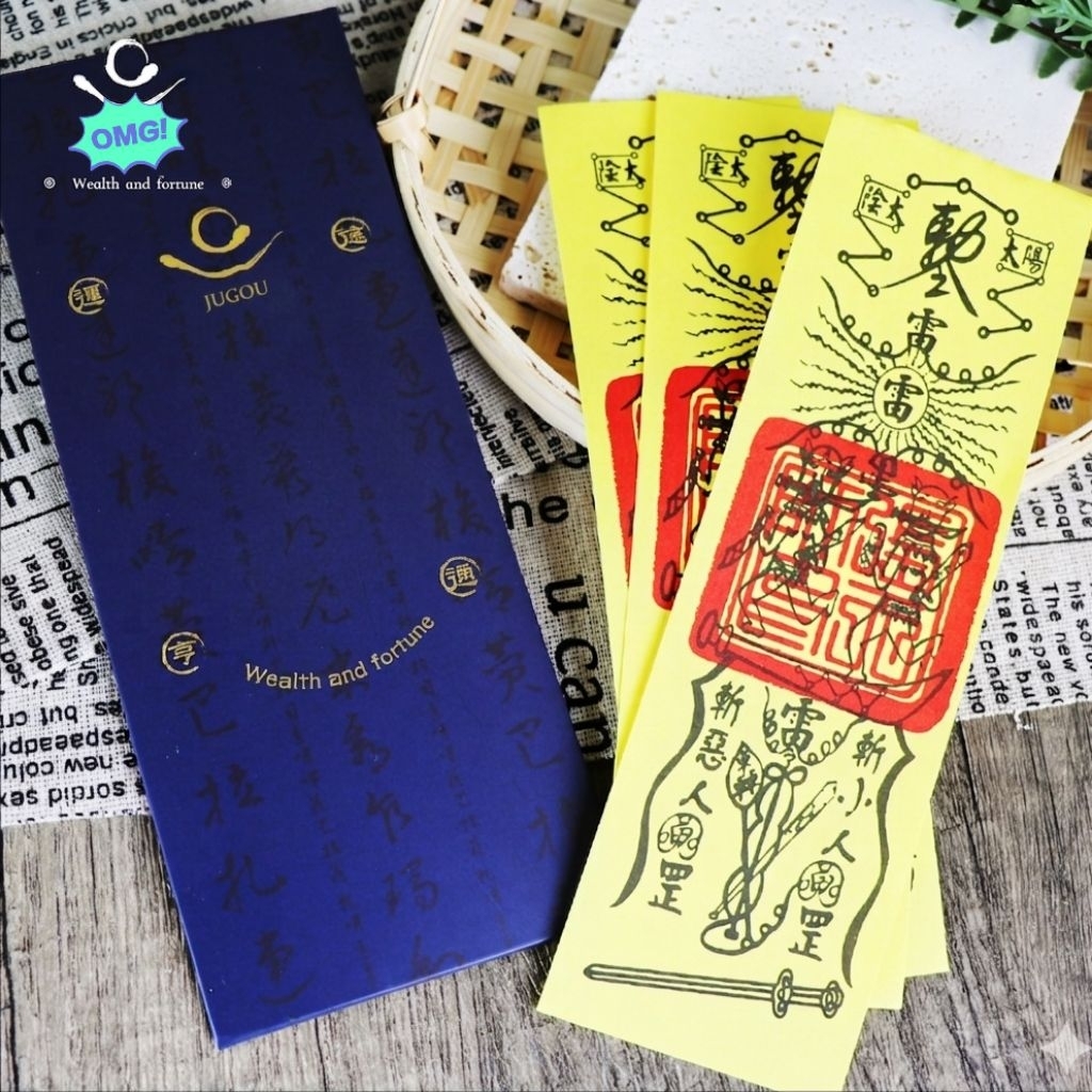Kertas Fu Mantra Taoisme 100 Lembar