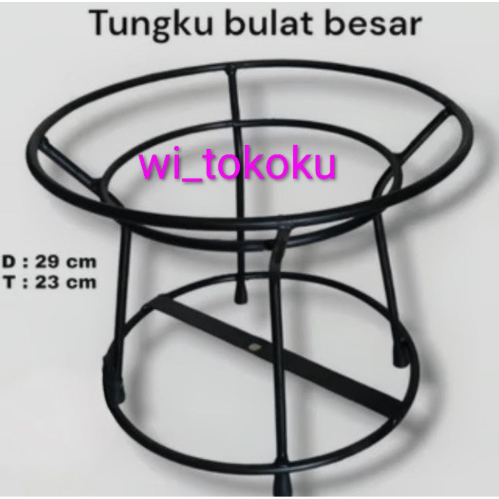 tungku kompor semawar besar