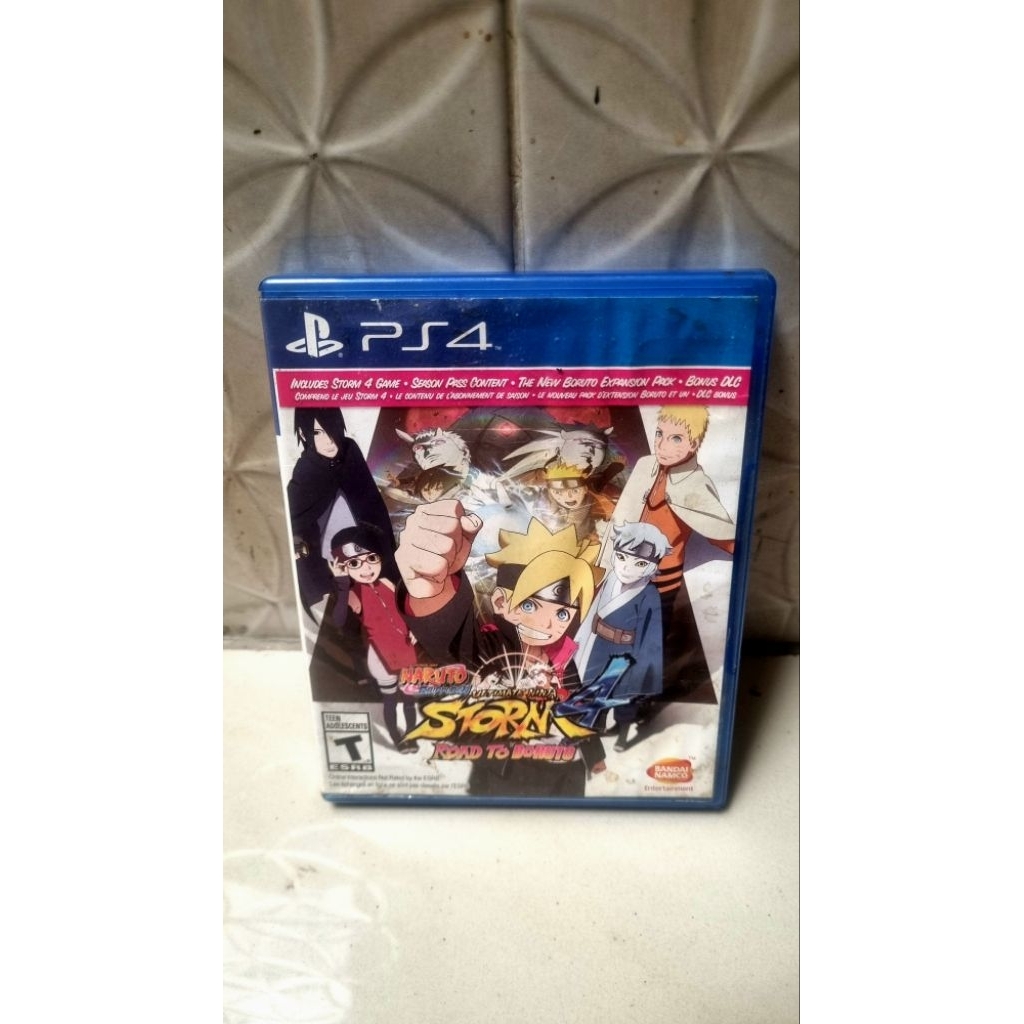 Kaset PS4 Bekas Original Murah | Naruto Ninja Storm 4 Road to Boruto