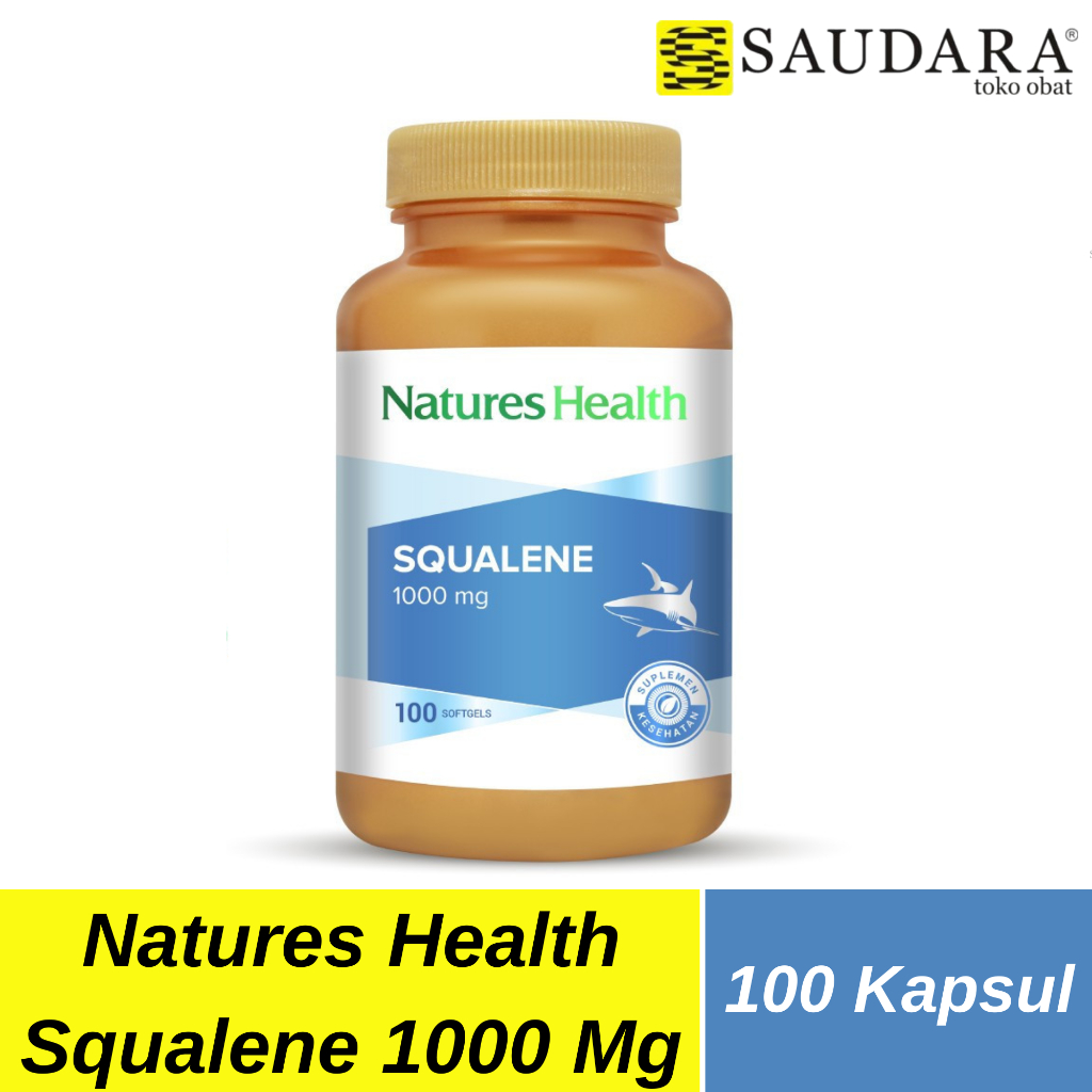 NATURE'S HEALTH SQUALENE 1000 MG 100'S