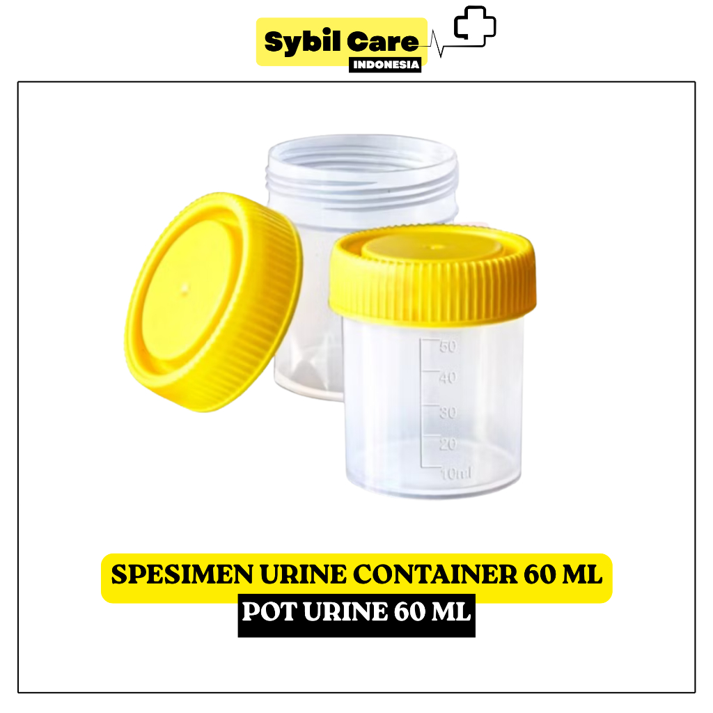 Pot Urine 60ml Urine Container 60ml Specimen Urine Container