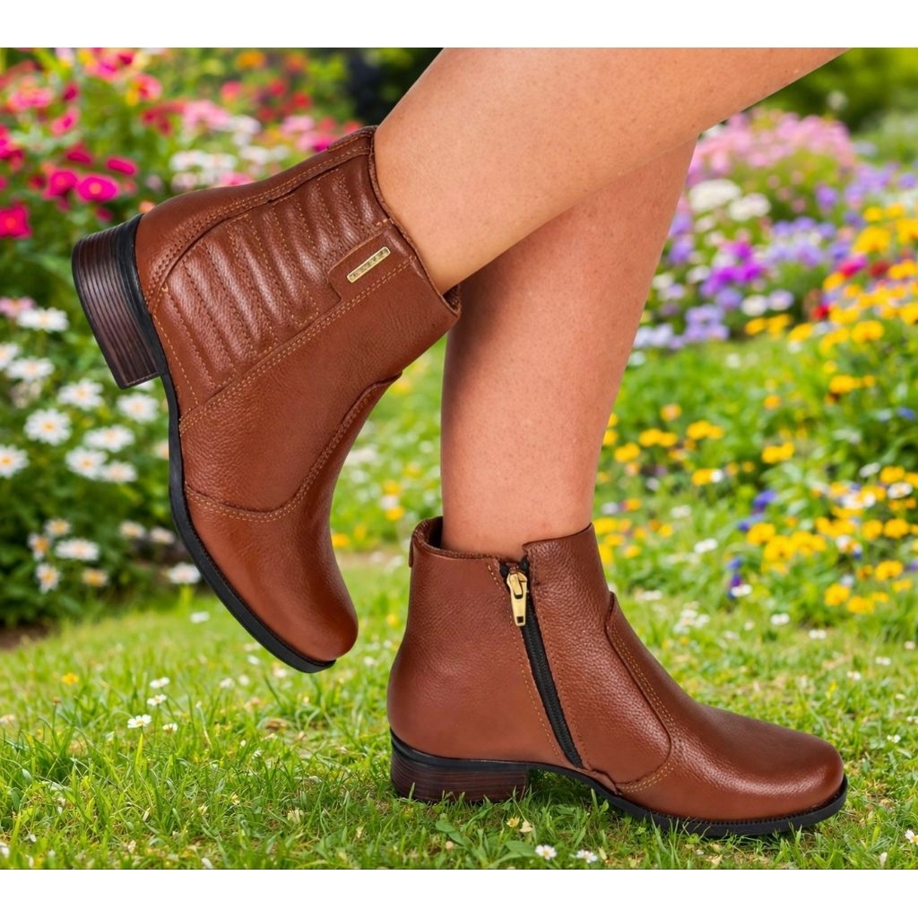 SEPATU PDH WANITA KULIT ASLI