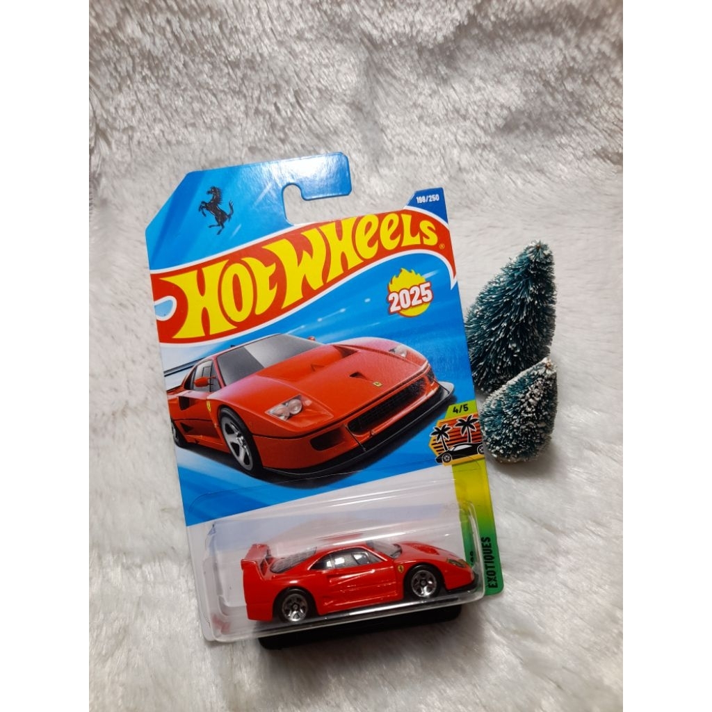 HotWheels Ferrari F40 Competizione Red